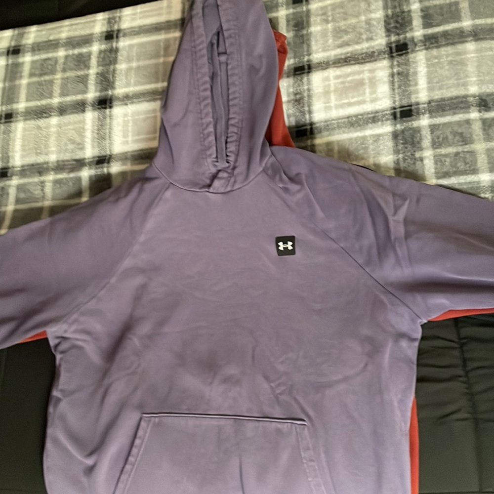 Purple Under Armor Hoodie